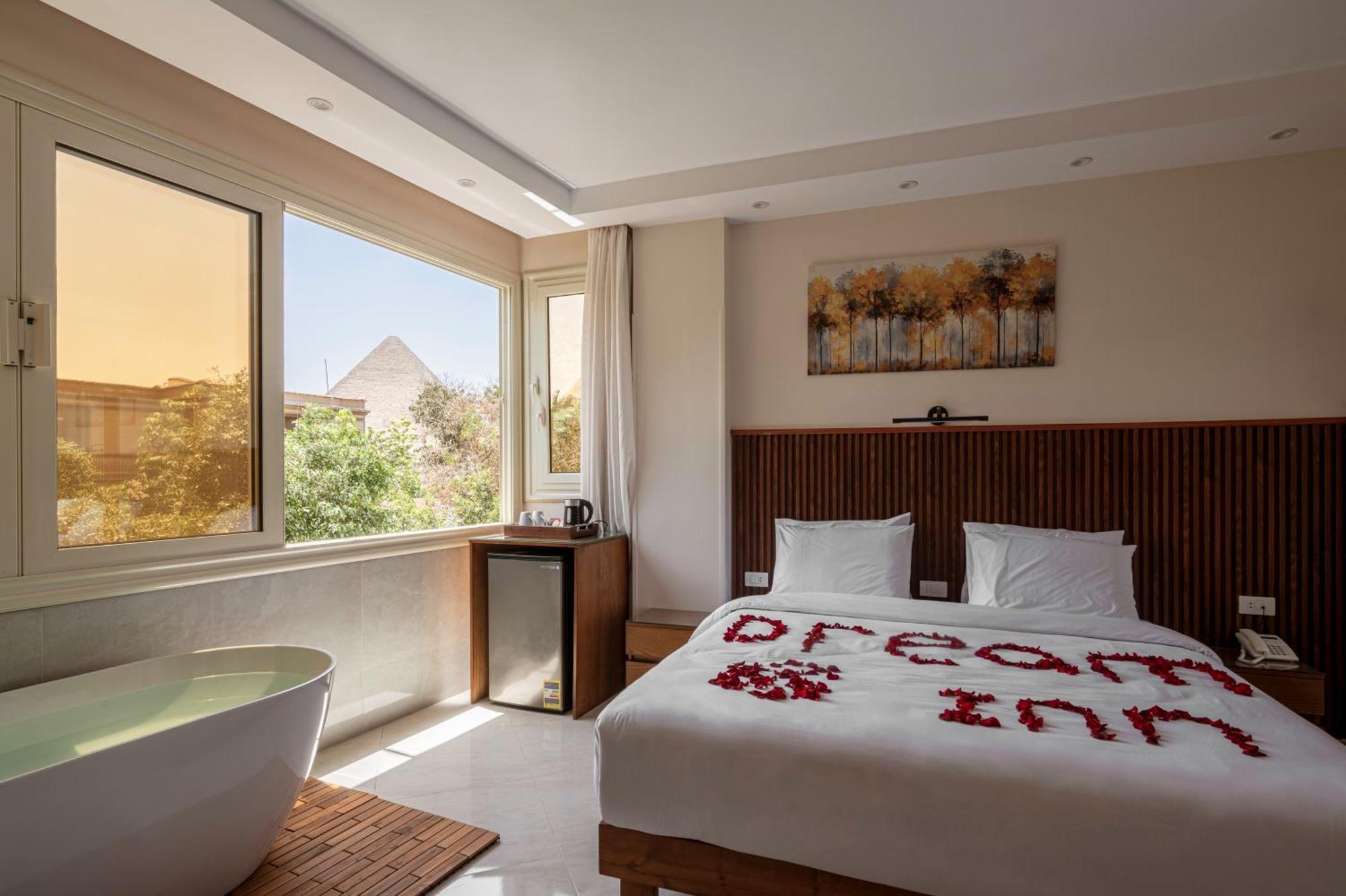 Dream Inn Pyramids View Kafret el-Gabal Eksteriør billede