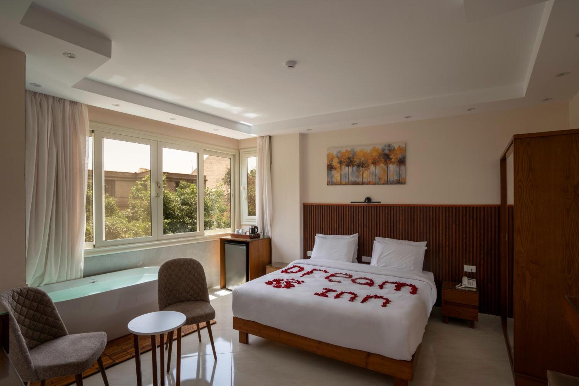 Dream Inn Pyramids View Kafret el-Gabal Eksteriør billede