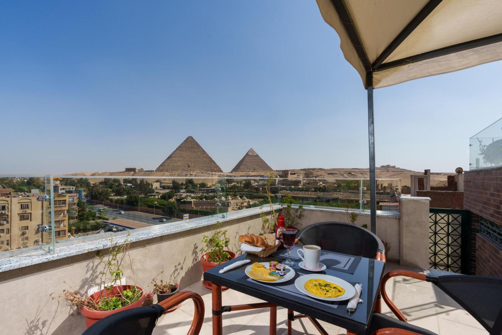 Dream Inn Pyramids View Kafret el-Gabal Eksteriør billede