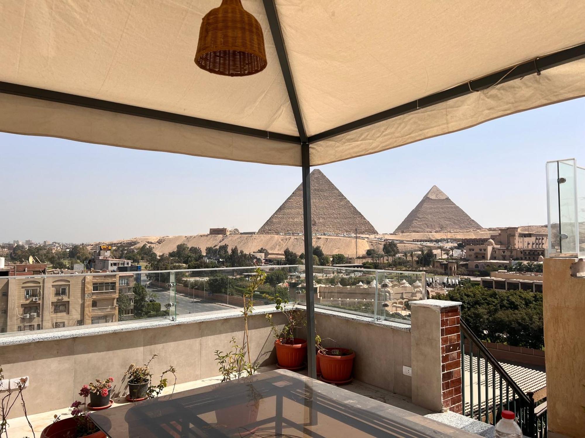 Dream Inn Pyramids View Kafret el-Gabal Eksteriør billede