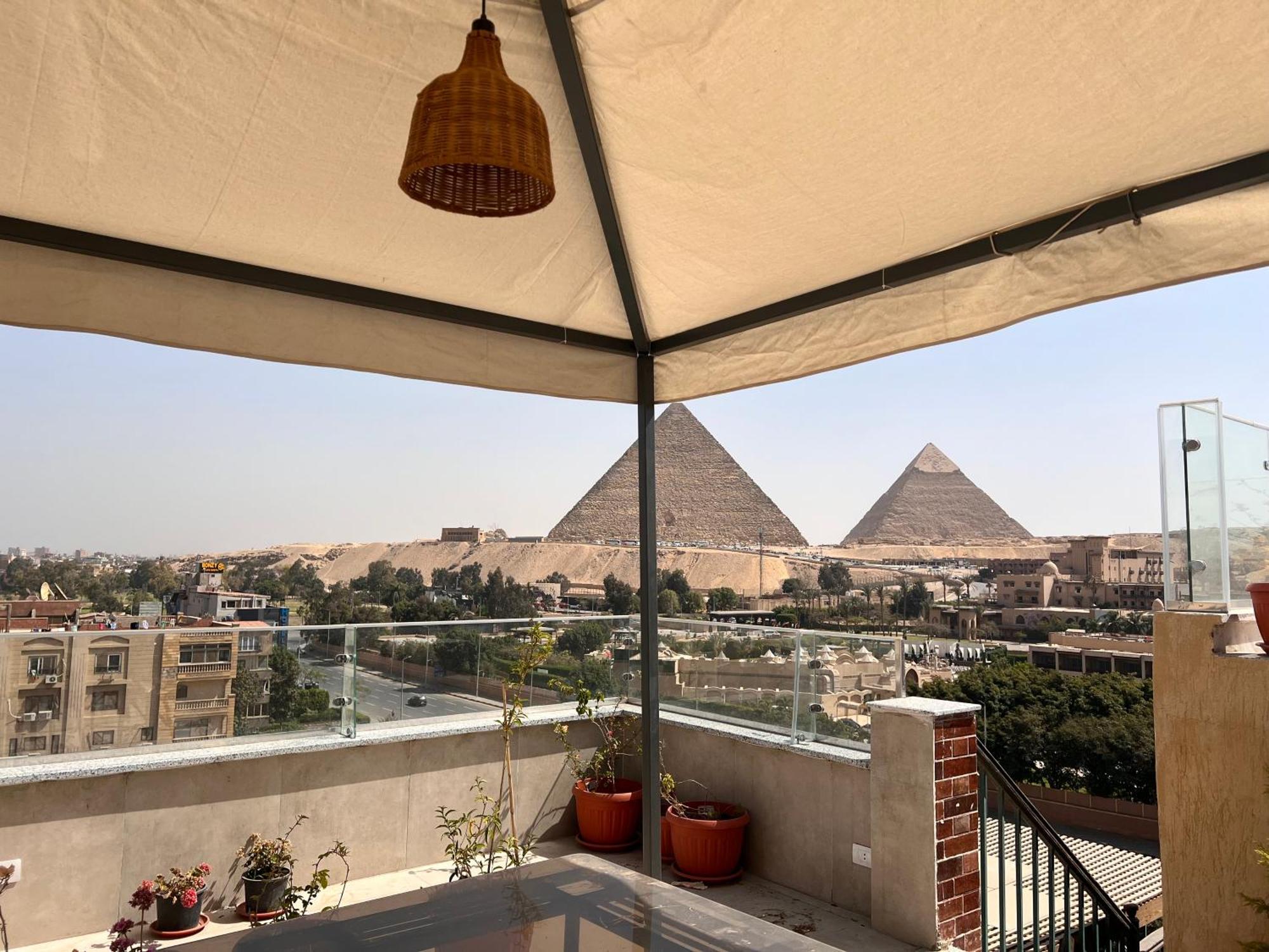 Dream Inn Pyramids View Kafret el-Gabal Eksteriør billede